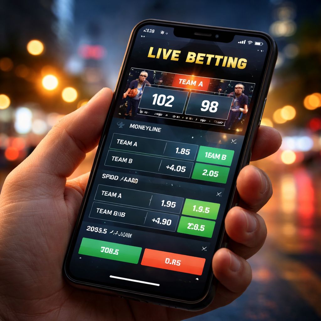 Interfaz de apuestas en vivo XBIMX en México
